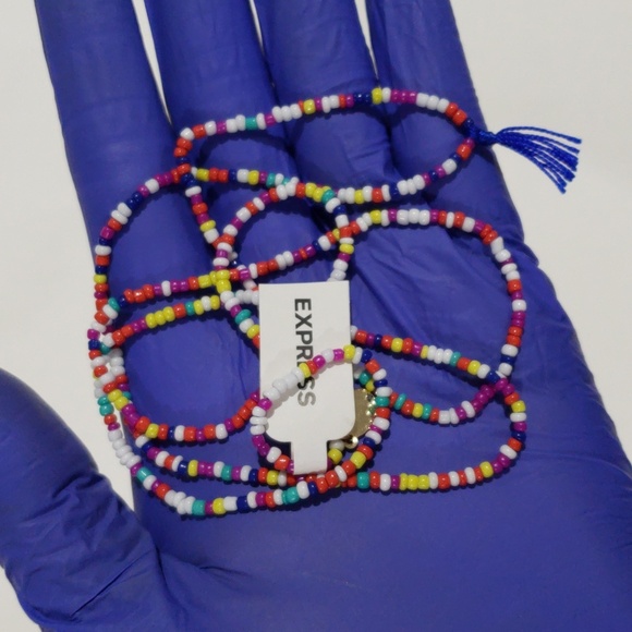 🌈 Express Multicolor Beaded Tassel Necklace - Fun & Playful Women's Accessory ✨ - Picture 9 of 9